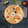 (26 Inch) Bamboo Large Lazy Susan for Dining Table Top