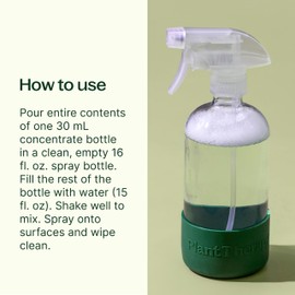 Plant Therapy Citrus Burst Blend All Natural Multi-Surface Cleaner Concentrate, Use to Clean Countertops, Stovetops, Tile, Microwave, 30 mL (2-Pack)