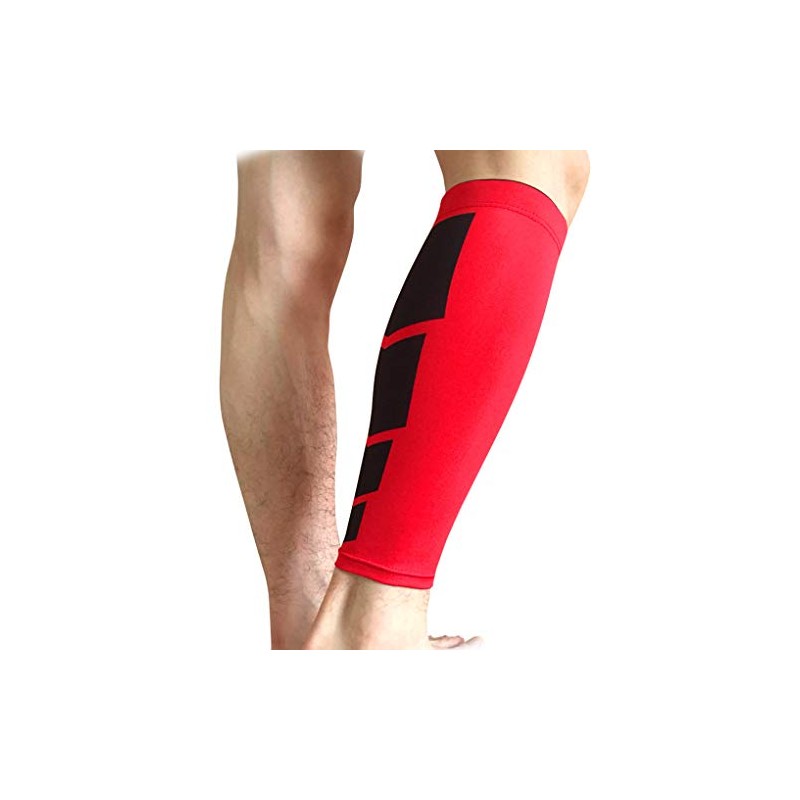 Xindiqiu 1 Pair Sports Calf Support Calf Compression Sleeves for