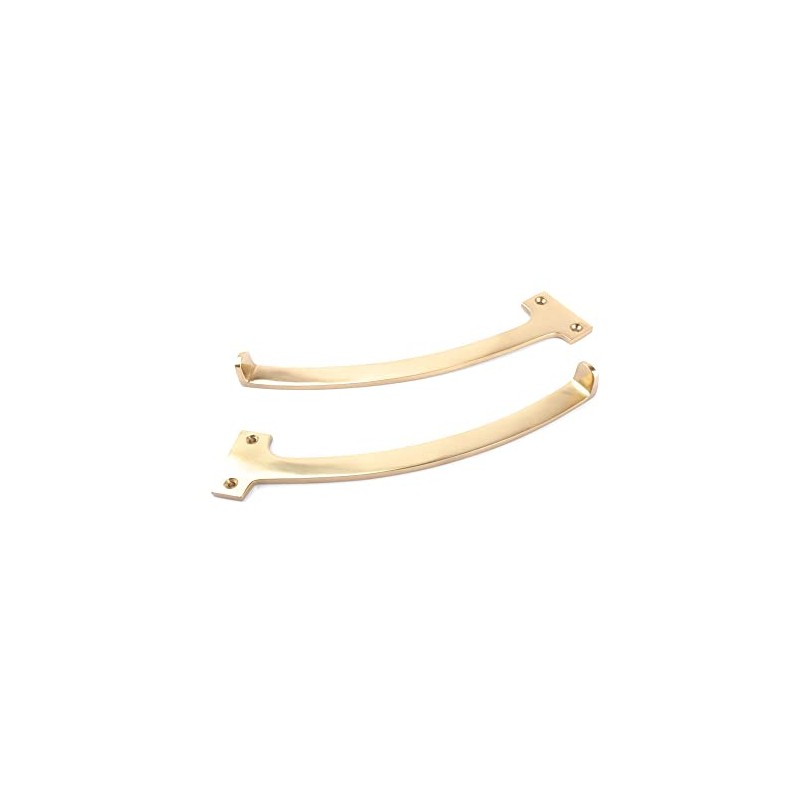 Dart Quadrant Arm Stay 200mm - Polished Brass