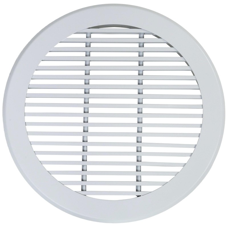 Aluminum Round Air Vent Grille 12" Duct Opening Louver Register
