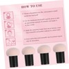 Healeved 4pcs Mushroom Shape Powder Puff Applicators for Face Makeup