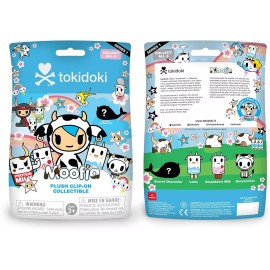 TOKIDOKI Plush Clip-on Moofia Collectible Series 1 Blind Bag-SEALED