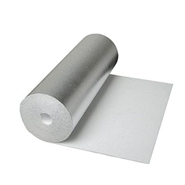 CLIMAPOR White Insulation Wallpaper Aluminium Laminated 5 x 0.5 m x 4 mm 2 Rolls (= 5 m²) EPS Interior Insulation Wallpaper