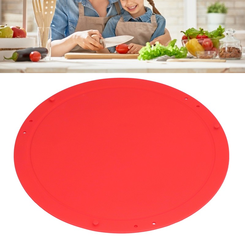 Multi Function Silicone Cutting Board Fruit Mat Round Board Picnic
