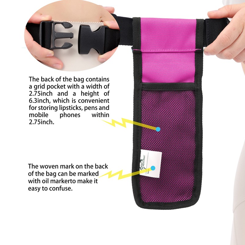 Bolsa para botella de masaje, funda para terapia de masaje,