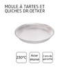 Dr. Oetker Obstkuchenform Ø30cm Classic, Backform für Obsttorten, Kuchenform aus