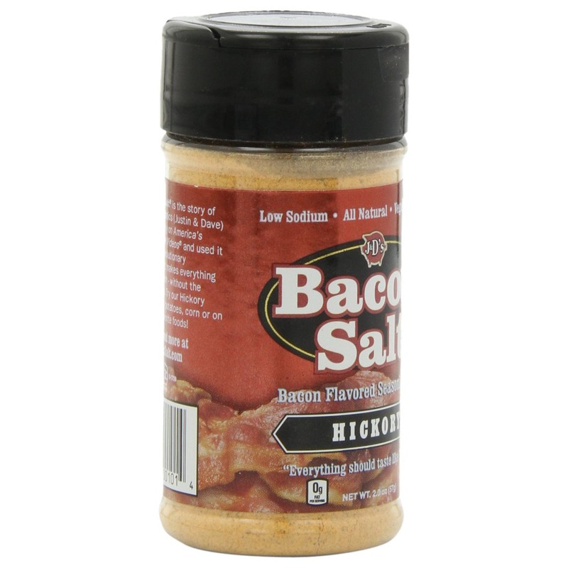 J&D's Bacon Salt, Hickory, 2 Ounce (Pack of 3)