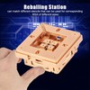 WN8090 BGA Reballing Station Auto Magnet Stencil Solder Rework Kit