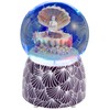 Snow Globe Gift for Birthday, Mermaid Snow Globe with LED
