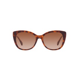 Coach HC8365U Universal Fit Sunglasses, Tortoise/Transparent Pink/Brown Pink Gradient, 55 mm