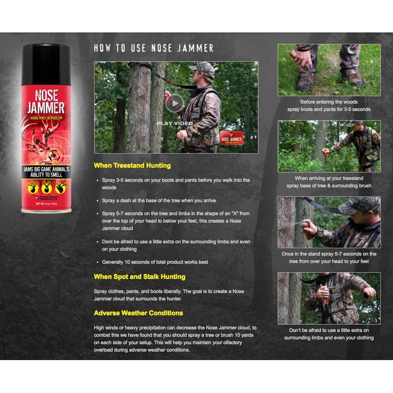 Nose Jammer Hunting Scent Control Dryer Sheets with Cover Scent