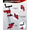 DUPDMKIN Pipe Clamps 3/4 inch 6 Pack Pipe Clamp with