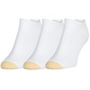 GOLDTOE Women's Ultra Soft Le Grand No Show Socks, 3-Pairs,