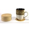 esplanade Disposable Printed Paper Coasters (Set of 100)- Use and
