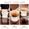 Noarixa Pour Over Coffee Dripper, Ceramic Pour Over Coffee Maker