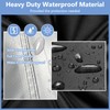 HIGHTQURO Portable Hot Tub Cover with Heater Pump Cover,Full Coverage