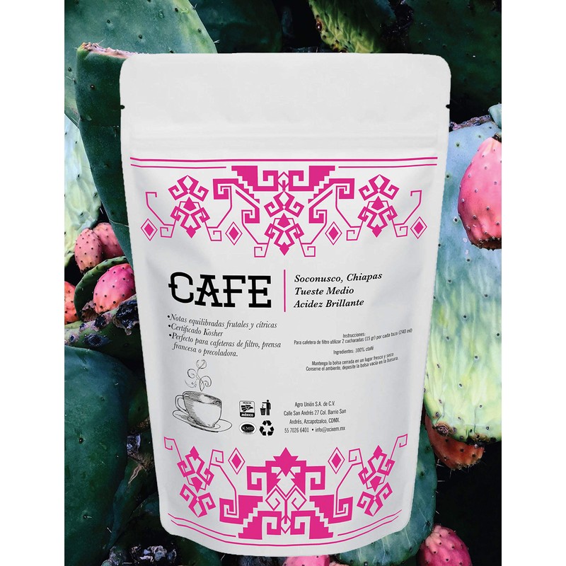 OCIXEM, Café en Grano Soconusco, Chiapas, 454 gramos