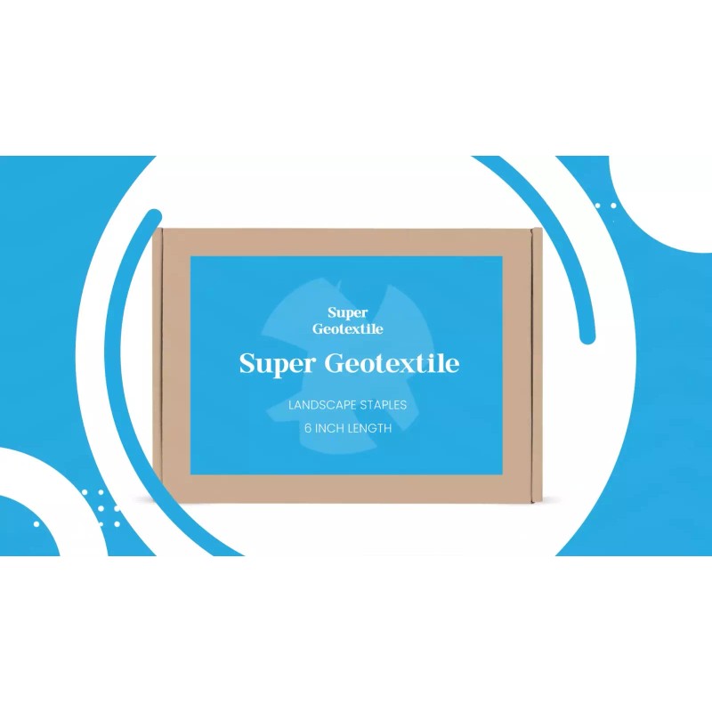 Super Geotextile Landscape Staples Heavy Duty 11 Ga Galvanized U-Shaped