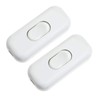 Inline Cord Switch, PLUSPOE 2-Pack On Off Button Control Lamp