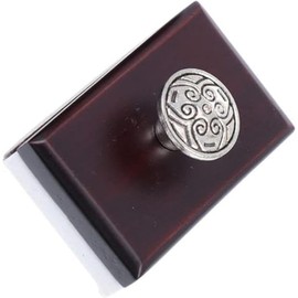 Desk Ink Blotter, Portable Fountain Pen Ink Rolling Ink Blotter Antique Style Rocking Ink Blotter for Pen Writing- Absorbent Tool for Home