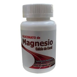 Suplemento Magnesio Gluconato Dos Mundos 500mg Tabletas Sabor