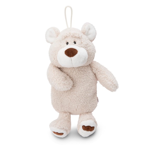 NICI 49447 Bendix Bear 350 ml 34 cm Brown Sustainable Cuddly Toy Hot Water Bottle Cuddly Hot Toy from 10 Months - Hot Water Bottle Animal - Plush Toy Bed Bottle