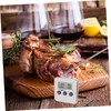BIUDECO BBQ Thermometer with Temperature Alarm Digital Kitchen Probe for