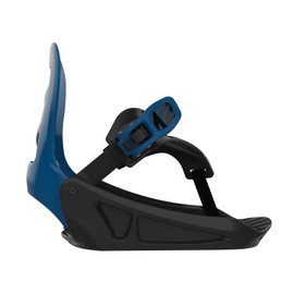 K2 Mini Turbo Youth Snowboard Bindings, S: 2-5, Blue