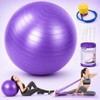 Pelota Pilates de 65 cm, Gruesa y Antiexplosiva
