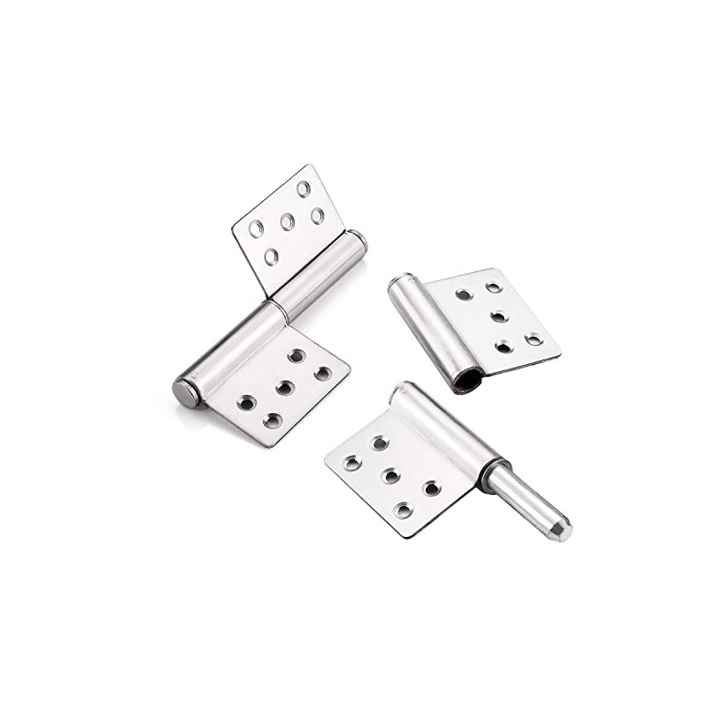 Solid Base Metal Hinges, Flag Hinges, Stainless Steel Hinges, 360°