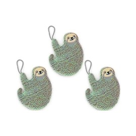 Funny Beautiful Dish Sponge 5 Designs, Kitchen Sponge for Pot, Plates, Pans, Kitchen Sponge, Koala, Sloth, Cat, Rainbow, Casette (Sloth)