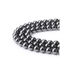 Jovivi 8mm Natural Hematite Gemstone Beads for Jewelry Making,96pcs Energy
