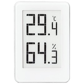 EnergyPower e-ink Display, Thermometer/Hygrometer, Electronic Paper, Easy to Read Like Paper, Power Saving, Palm Size, Magnet & Metal Sheet Included, Super Long Life, Ultra Lightweight, Suitable for