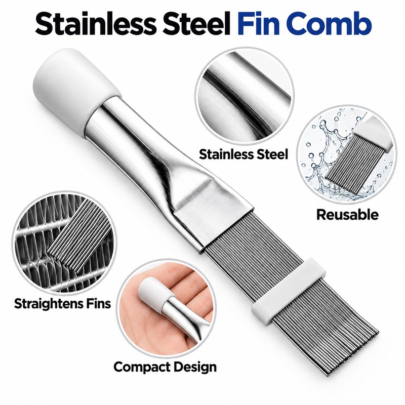 Air Conditioner Fin Comb for Coil Cleaning – Stainless Steel
