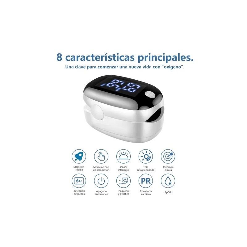 Kit De Salud En Casa: Tensiómetro + Oxímetro + Termómetro,
