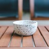Flora Bunda 4.75 Inch Terrazzo Bowl Concrete Stoneware