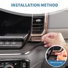 PDKLIN for Silverado Center Dashboard Tray Panel Trim Cover for