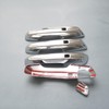 ZiWen Chrome Gloss Black Carbon Fiber Sport Door Handle Cover