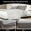 NIOIPXA 8 Pcs Bed Sheet Holder Straps with Metal Clips,Elastic
