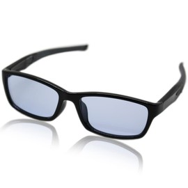 Eight Tokyo IRUV1000-6127 Men's Sunglasses, Drive Glasses, High Performance Lenses, black and light blue