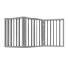 PETMAKER Freestanding Pet Gate Collection - Wooden Folding Fence for
