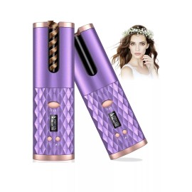 Conair Automatic Curling Iron, Cordless Auto Hair Curler, 6 Temp & 11 Timer, Wireless