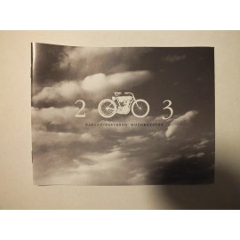 Harley Davidson 2003 100th Anniv small brochure Mint