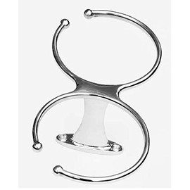 Marine Grade Stainless Steel Double Ring Cup Drink Holder - Open Design