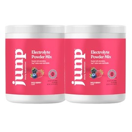JUNP Electrolytes Powder No Sugar No Carbs – Wild Berry Fruit Flavor Drink Mix - Potassium & Salt Electrolyte Hydration Powder Zero Calorie Sugar Free Electrolyte Powder, Keto Friendly, 180 Servings