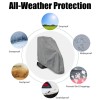 Cahuczlhoz 1x Full Cover for Mini Excavators Outdoor Waterproof UV
