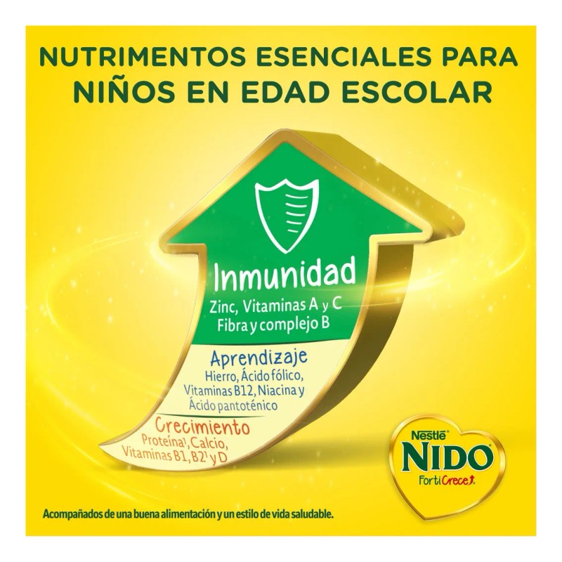 Nido leche forticrece bolsa 480g
