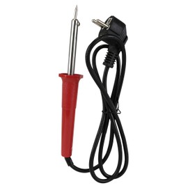 REV 0037210002 Lötkolben, Lötgerät mit Haltevorrichtung, Leistung 30W, rot