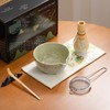 HOXHA Matcha Whisk Set, Japanese Matcha Ceremony Accessory,Traditional Scoop (Chashaku),